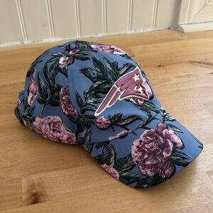 Floral Blue and Pink Patriots Baseball Cap ‘47